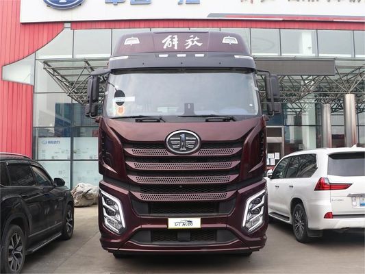 FAW Jiefang J6V 무거운 트럭 520HP 6X4 자동 기어 견인 트럭 머리 ABS
