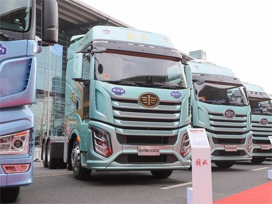 FAW Jiefang J6V 무거운 트럭 520HP 6X4 자동 기어 견인 트럭 머리 ABS