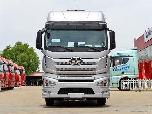 FAW Jiefang J7 6x4 550hp 디젤 동력 자동 변속기와 함께 덤프 트럭 트레일러