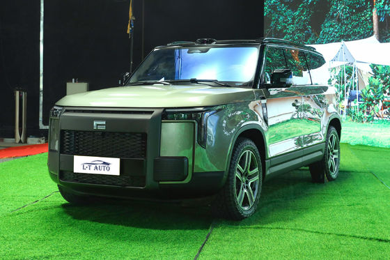 2024 버전 BAIC Jishi 01 중형 및 대형 SUV 스톤 01 EV 하이브리드 7석 럭셔리