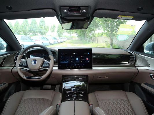 5석 BYD 한 EV 플러그인 하이브리드 전동차 700km 범위와 2920mm 휠베이스