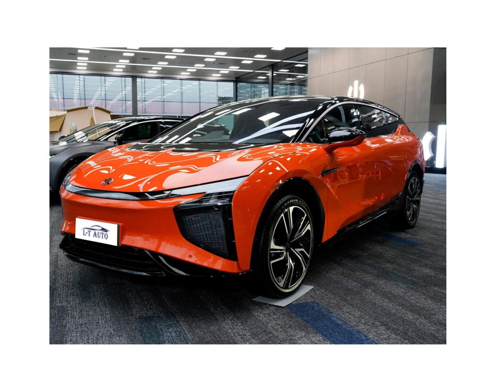 모델 하이피 X 순수 전기 자동차 2024 6석 플래그십 SUV 차량 최고 속도 200km/h