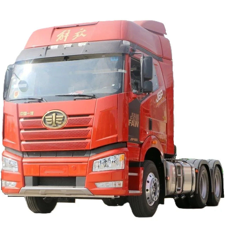 중량 트럭 FAW Jiefang J6P 트레일러 끌기 차량 트럭 헤드 6X4 J6P 370-550HP 트럭
