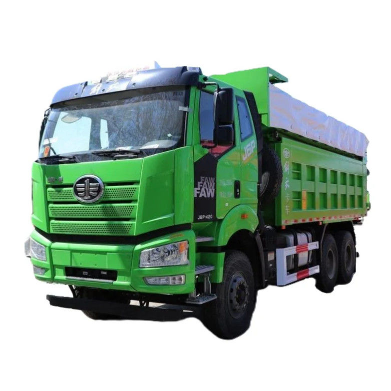 FAW Jiefang 6X4 10 바퀴 덤프 팅퍼 중량 운송 모래 자갈 디젤 엔진 트럭