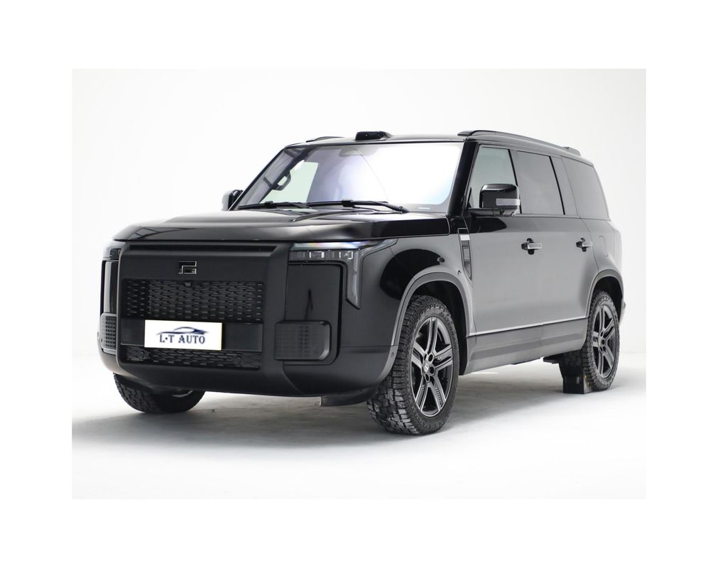 2024 버전 BAIC Jishi 01 중형 및 대형 SUV 스톤 01 EV 하이브리드 7석 럭셔리